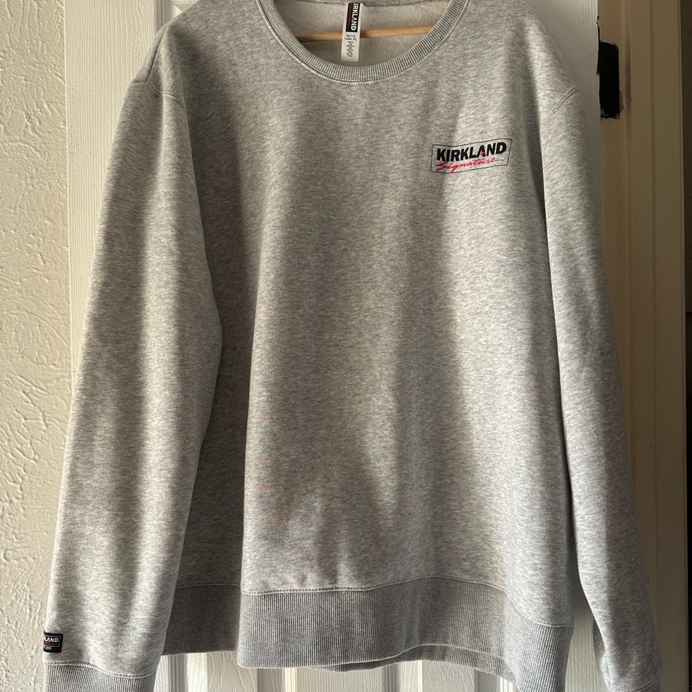 Oversized Grey Kirkland Sweatshirt
